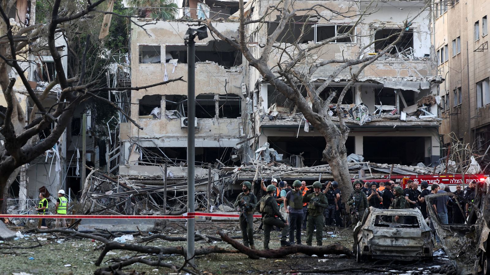 Iran launches deadly strikes on Israel as fighting intensifies on fourth day