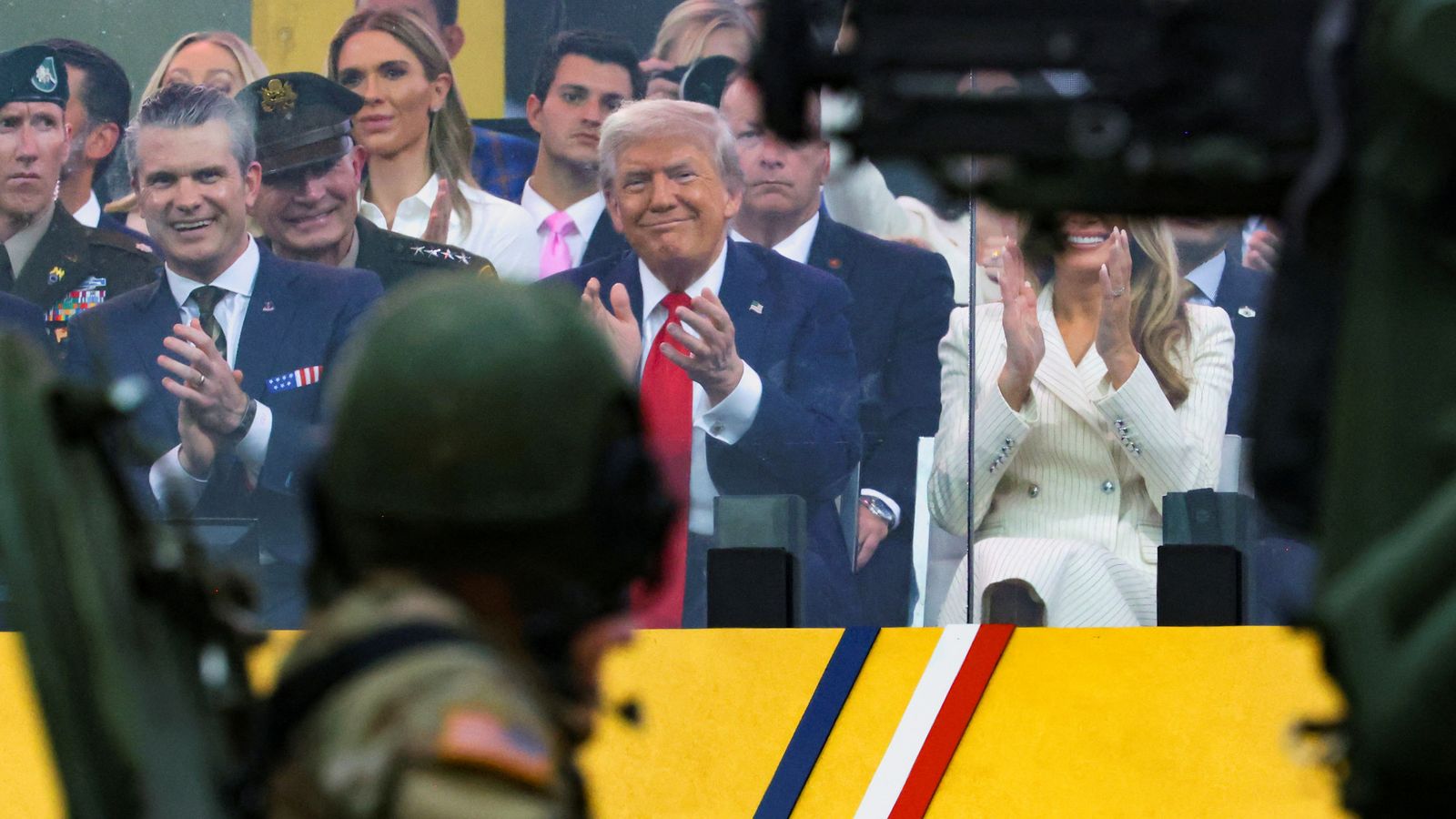 Washington parade celebrates US Army’s 250th anniversary and Donald Trump’s 79th birthday