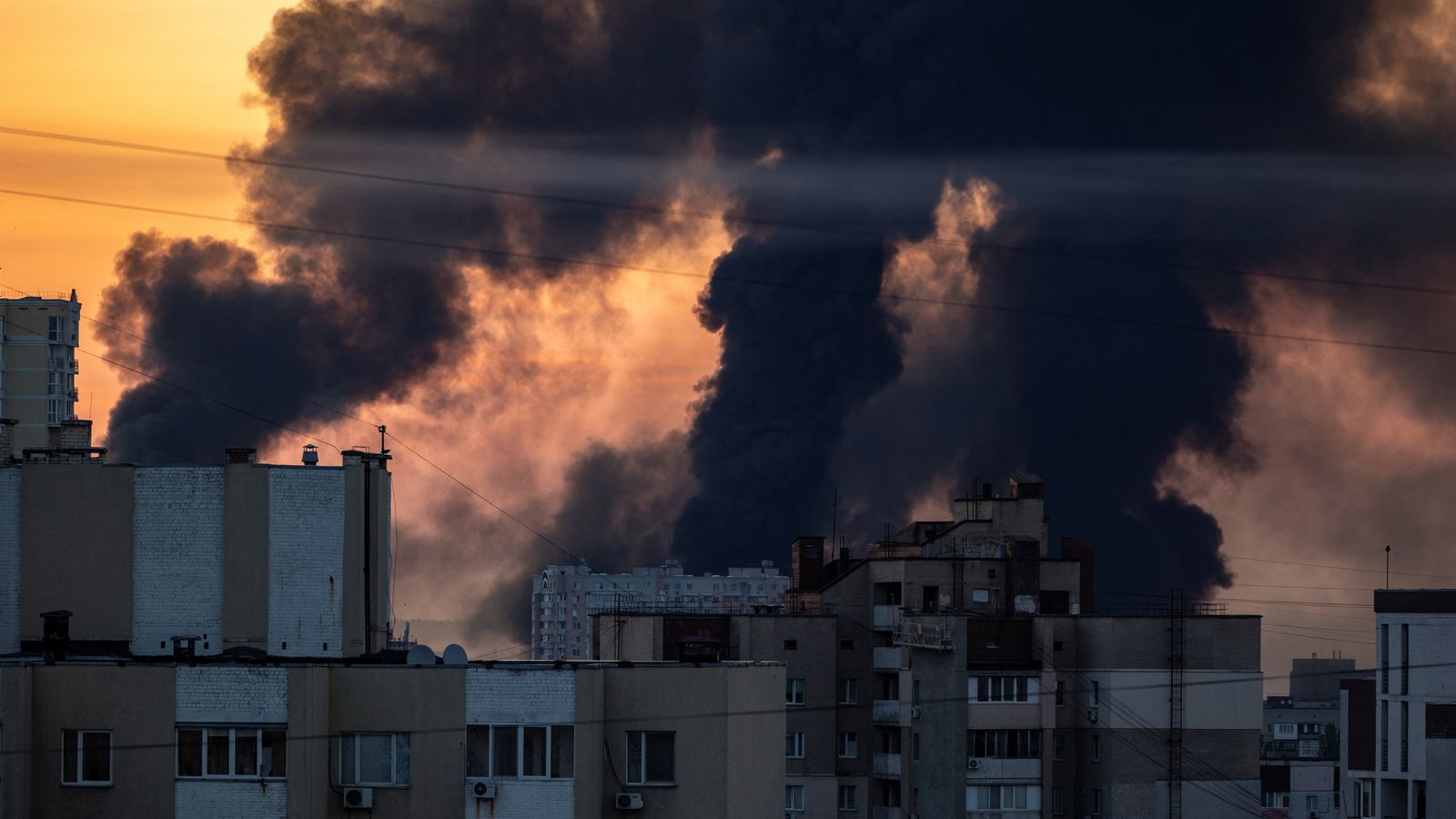 14 killed as Russian missile and drone attacks strike Kyiv – including American citizen