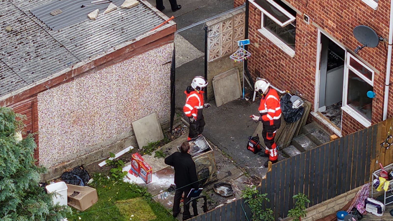Father and nine-year-old daughter die in house fire in West Yorkshire