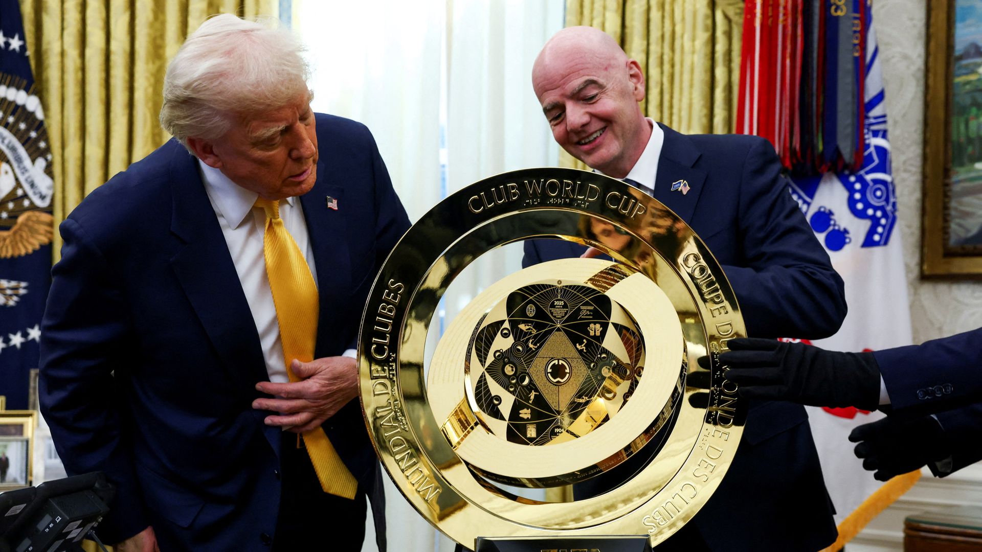 Which global leader has visited Oval Office most? The answer might surprise you