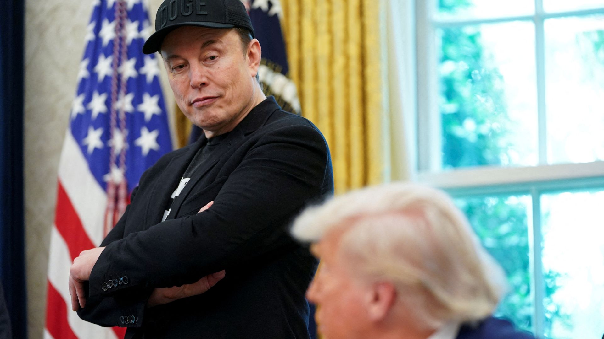 Trump issues Musk fresh warning - as 'big bomb' Epstein post disappears