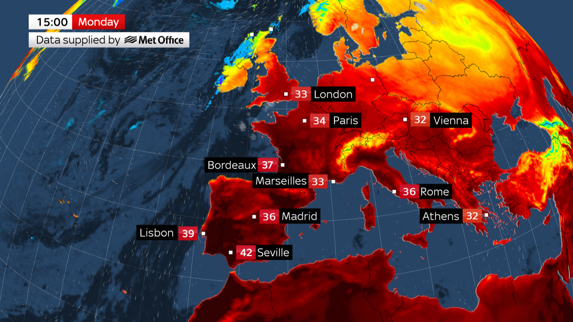 What is a 'heat dome' - and how long is it set to affect the UK?