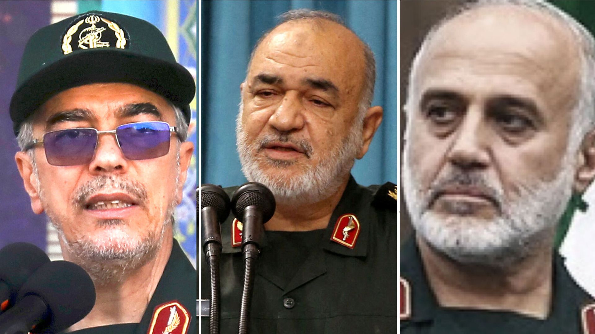 Who were the Iranian military chiefs and nuclear scientists killed by Israel?