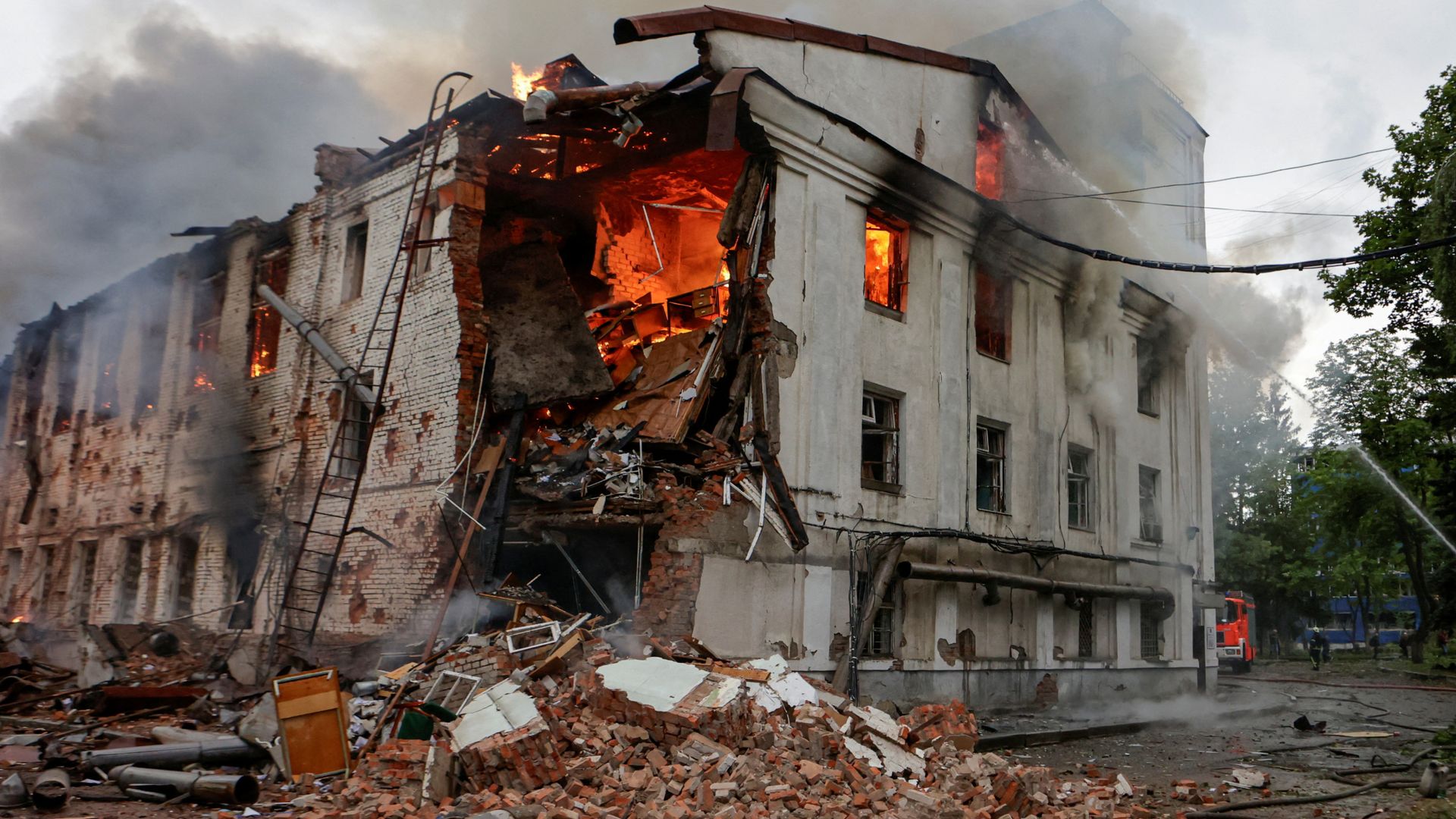 Deadly Russian strikes condemned as 'savage' - as dozens more injured in Ukrainian city
