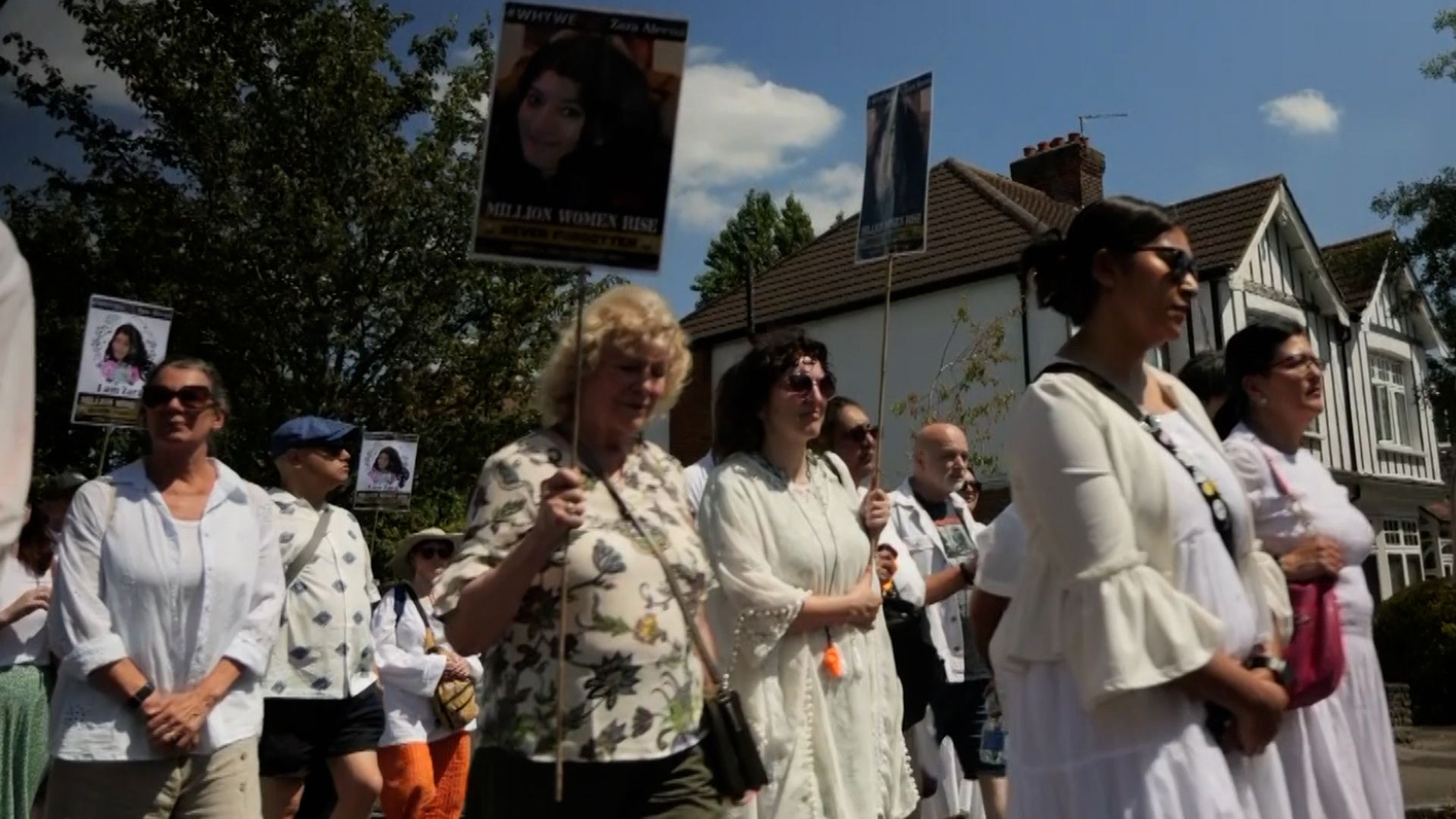 Vigil marks three years since murder of Zara Aleena - as her family 'protest the systems that failed her'