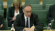 Andrew Bailey appears before the Treasury Select Committee