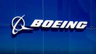 A Boeing logo. File pic: Reuters