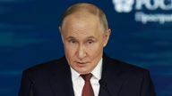 Vladimir Putin at the St. Petersburg International Economic Forum (SPIEF) on June 20, 2025. REUTERS/Anton Vaganov