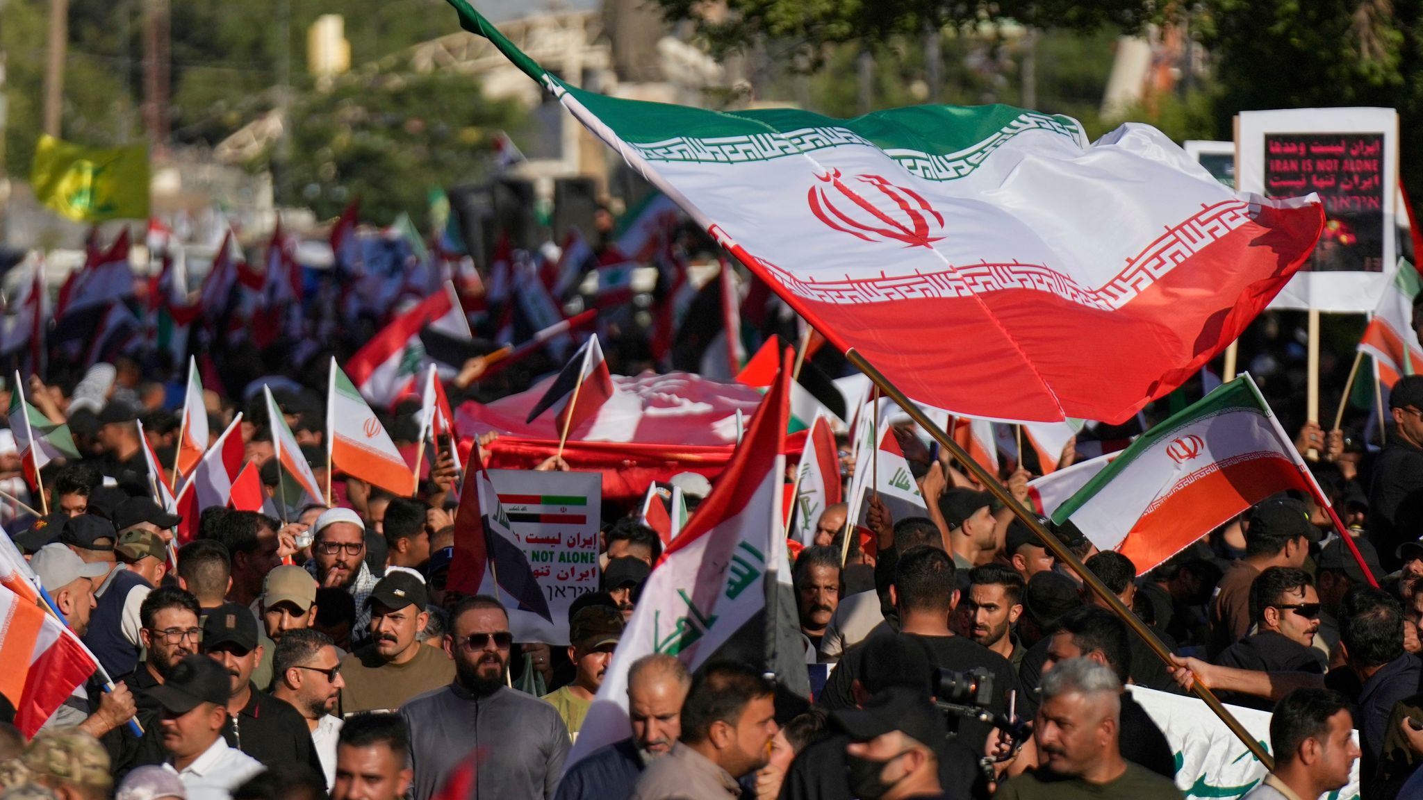 Iraq's delicate balancing act - where Iran-aligned militia have vowed