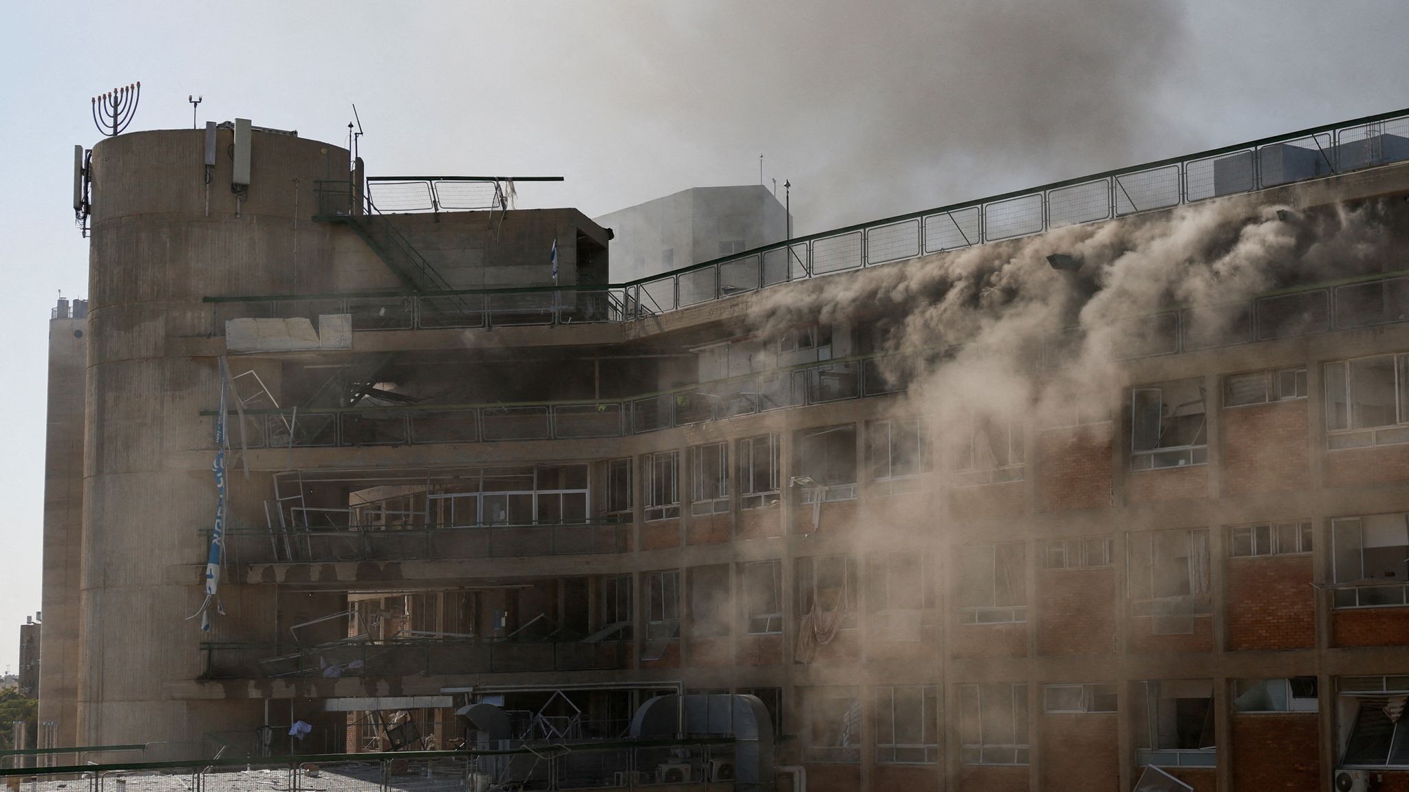 Hospital struck in Israel as IDF attacks Iran nuclear site | World News
