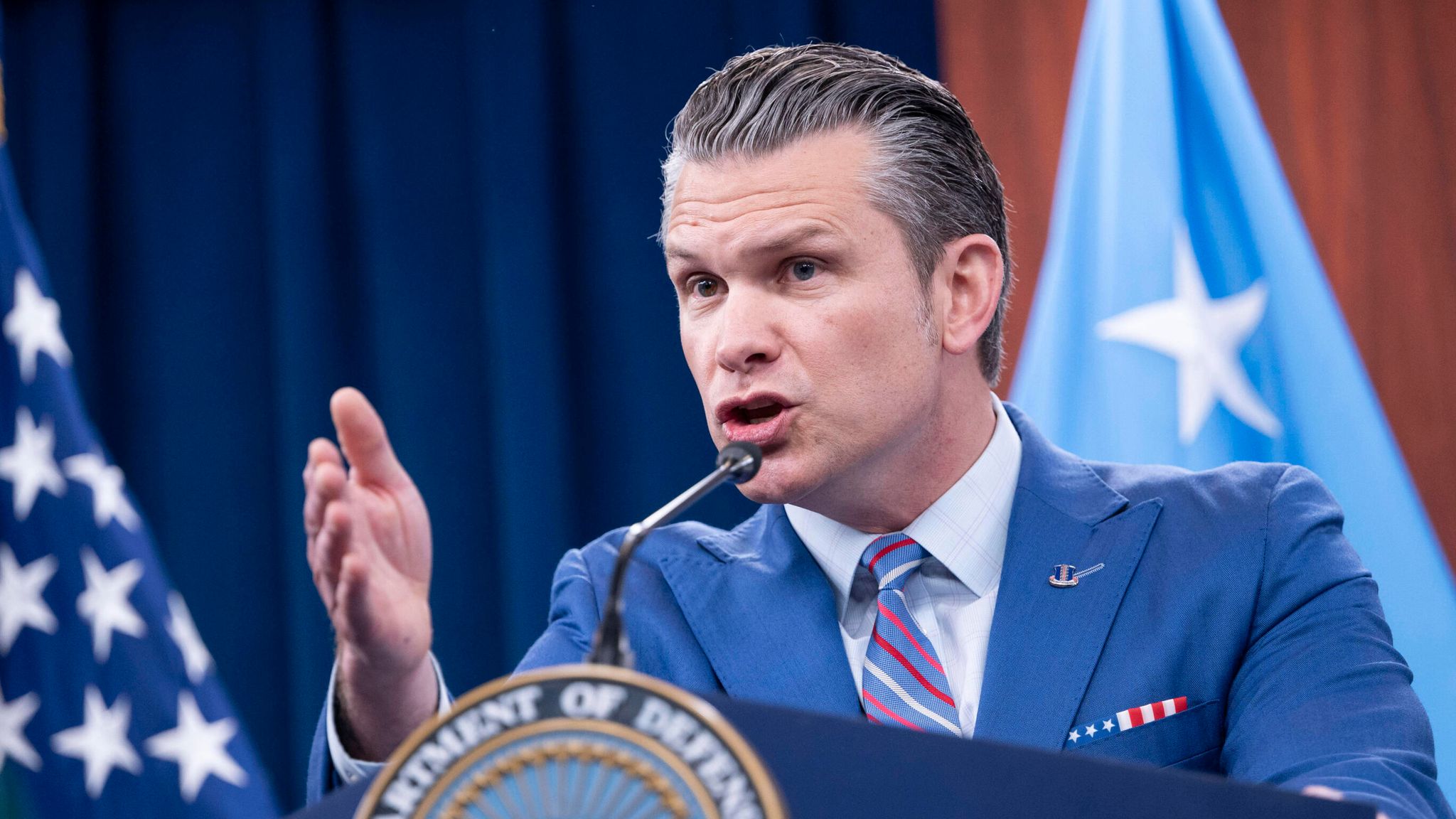 Pete Hegseth's news conference made one thing clear – but two questions  still need answering | World News | Sky News