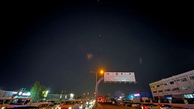 Iran says it's carried out 'mighty and successful' attack on US base - as Qatar air defences