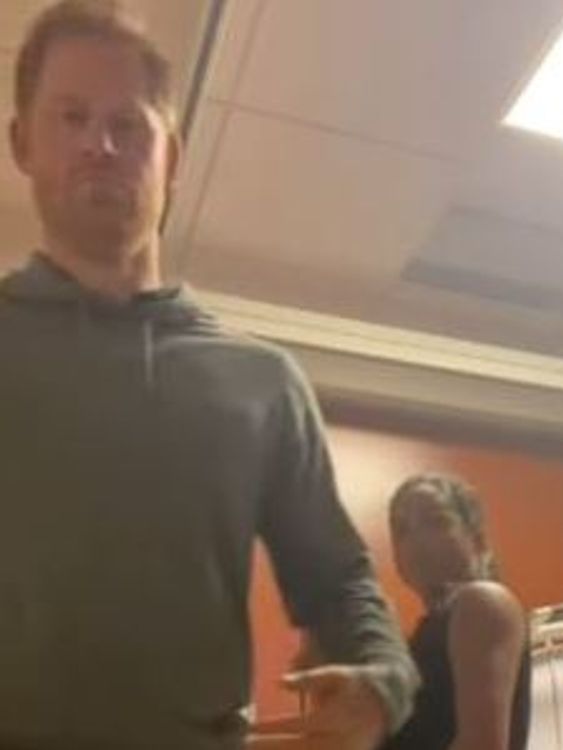 Harry and Meghan danced to try to induce labour