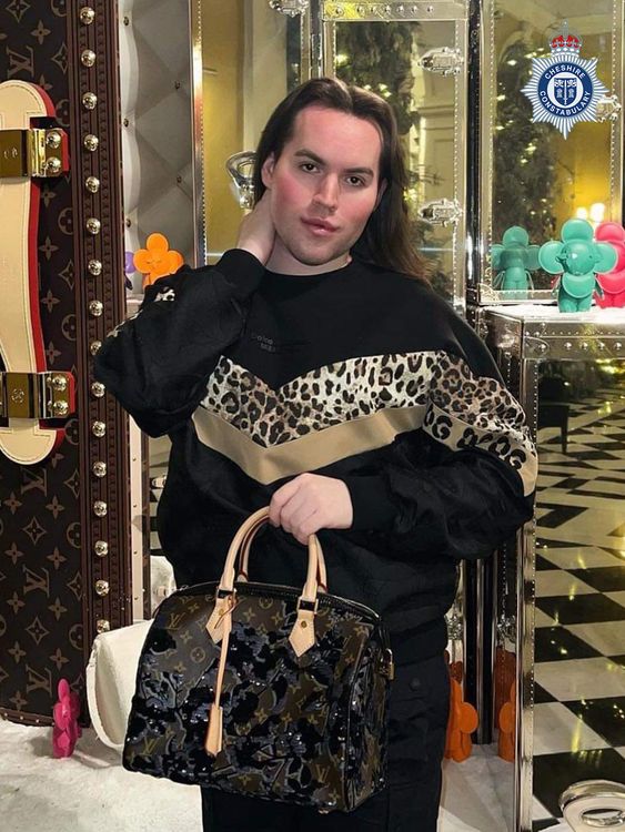 Jack Watkin handbag fraud. Pic: Cheshire police
