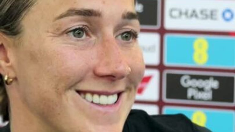 England women ahead of 2025 Euro tournament.