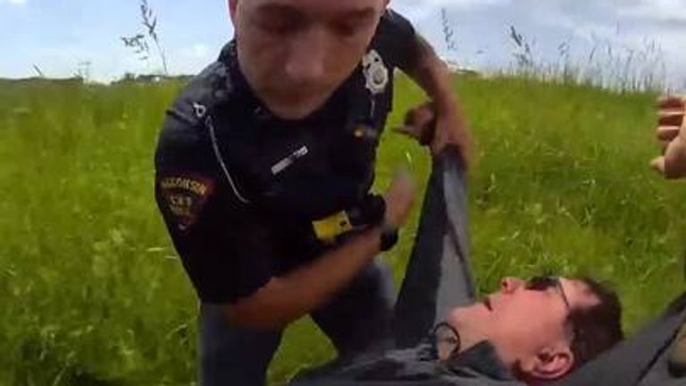 Man arrested for speeding: 'I was heading to church, then something took over me'