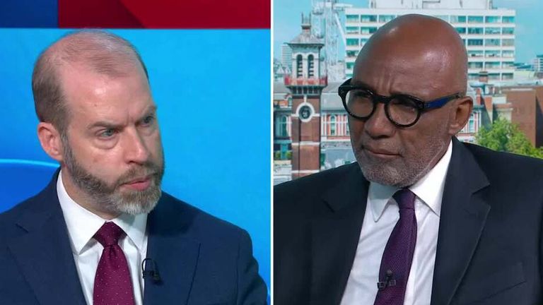 Reynolds speaking to Trevor Phillips on Sky News.