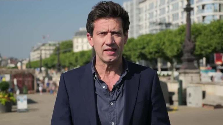Dominic Waghorn speaking in Geneva