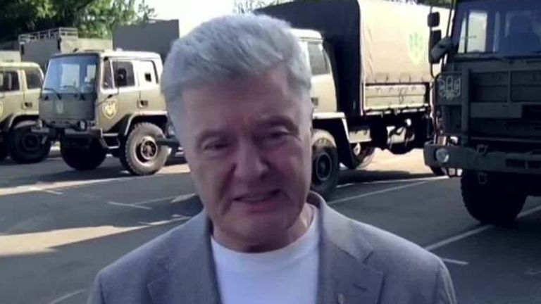 Former President of Ukraine, Petro Poroshenko 