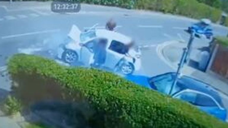 Driver jailed after crashing car and abandoning injured woman
