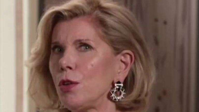 Christine Baranski, American actress

