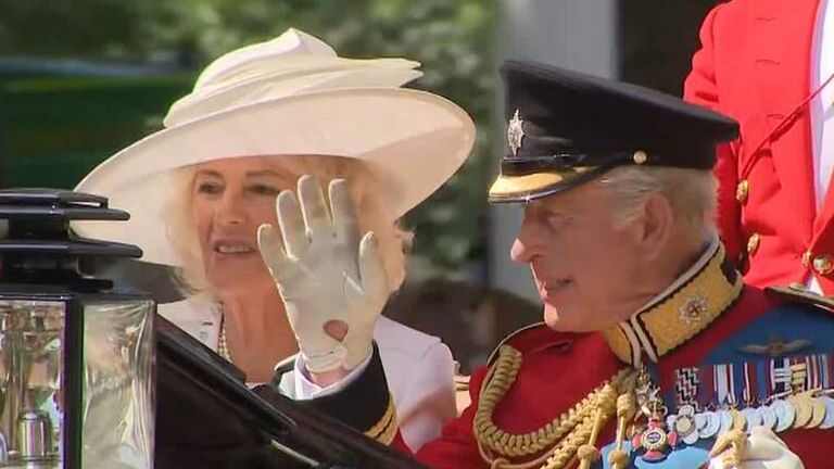 King Charles and Queen Camilla.