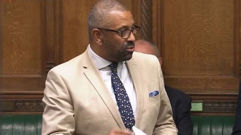 James Cleverly MP speaks about the assisted dying bill in Commons.