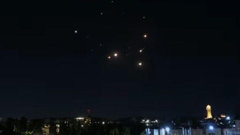Jerusalem AGټ߹line live after missiles seen over Israeli airspace