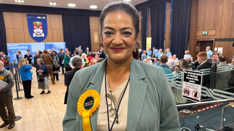 Scottish Liberal Democrats candidate Aisha Mir
