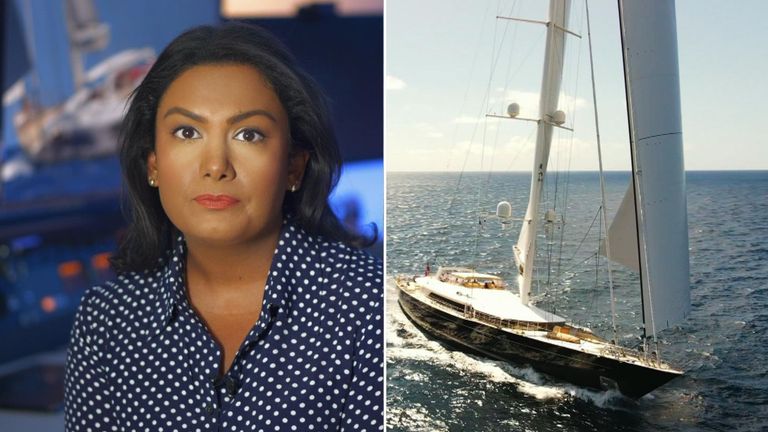 Ashna Hurynag/Bayesian superyacht