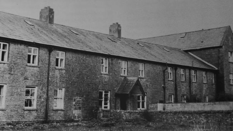 The former building at Tuam - now demolished. Pic: PA 