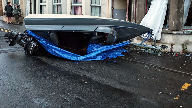 The unrest followed an alleged assault. Pic: Pacemaker