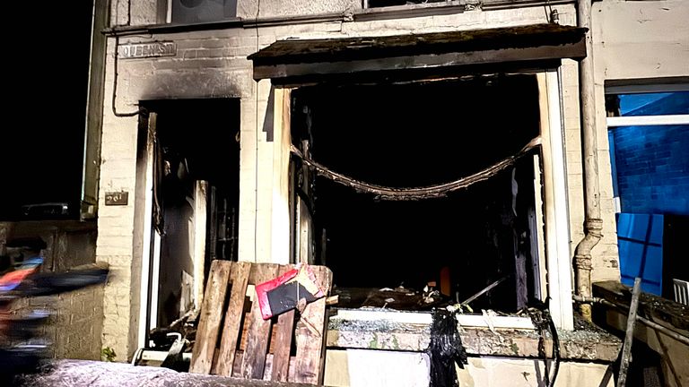 Ballymena riots.
 