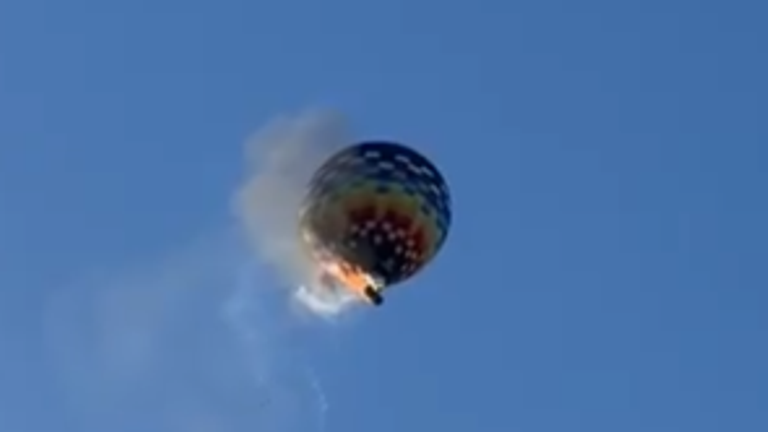 Brazil balloon crash