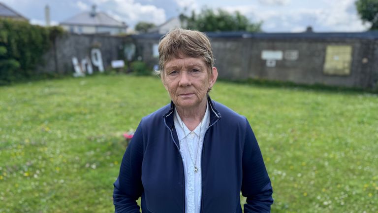 Local historiographer  Catherine Corless, whose probe   exposed the story, astatine  the suspected wide    sedate  site