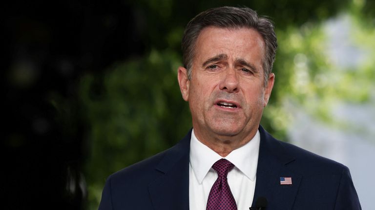 CIA boss John Ratcliffe. Pic: Reuters