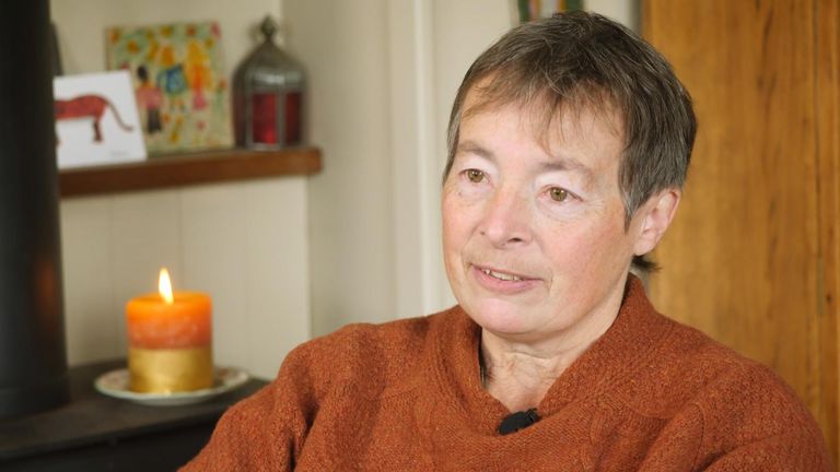 Clare, who is terminally ill and for assisted dying 