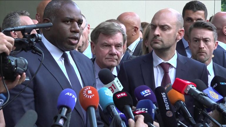 Dışişleri Bakanı David Lammy