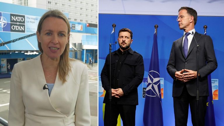 Deborah Haynes at the NATO Summit