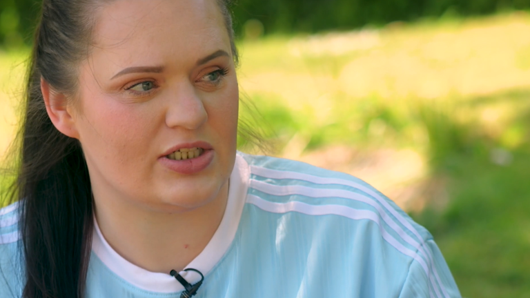 Fiona Goddard, who says more than 50 men raped her in Bradford