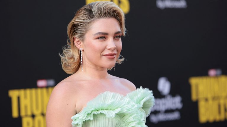 Actress Florence Pugh has signed the letter. Pic: Reuters