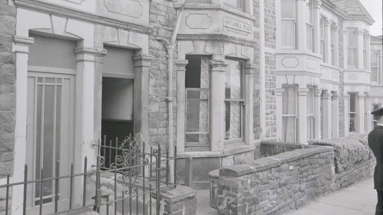 The front of Louisa Dunne's home. Pic: Avon and Somerset Constabulary