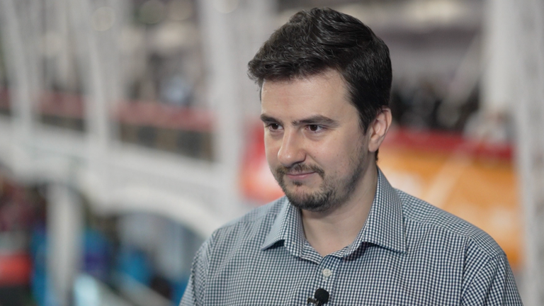 Husayn Kassai, a founder of the UK's AI Hub, at London Tech Week