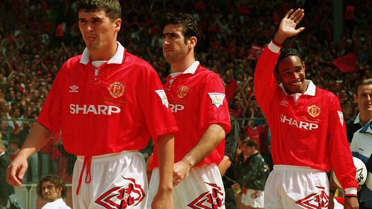 Ince played with likes of Roy Keane and Eric Cantona at Manchester United. Pic: Reuters