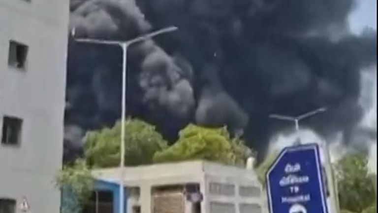 Passenger plane crashes in Ahmedabad