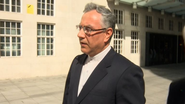 Seyed Ali Mousavi, Iranian ambassador to the UK