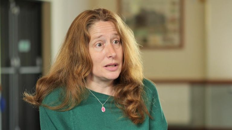 Isabel Vaughan-Spruce from the anti-abortion campaign group, March for Life UK