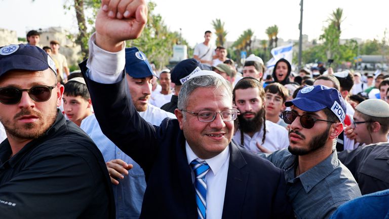 Israeli National Security Minister Itamar Ben-Gvir 