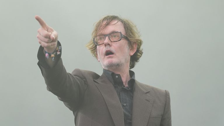 Pulp performing on the Pyramid Stage during the Glastonbury Festival at Worthy Farm in Somerset. Picture date: Saturday June 28, 2025. PA Photo. Photo credit should read: Yui Mok/PA Wire